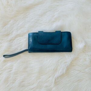 HOBO Blue Vintage Leather Wallet - Clean!
